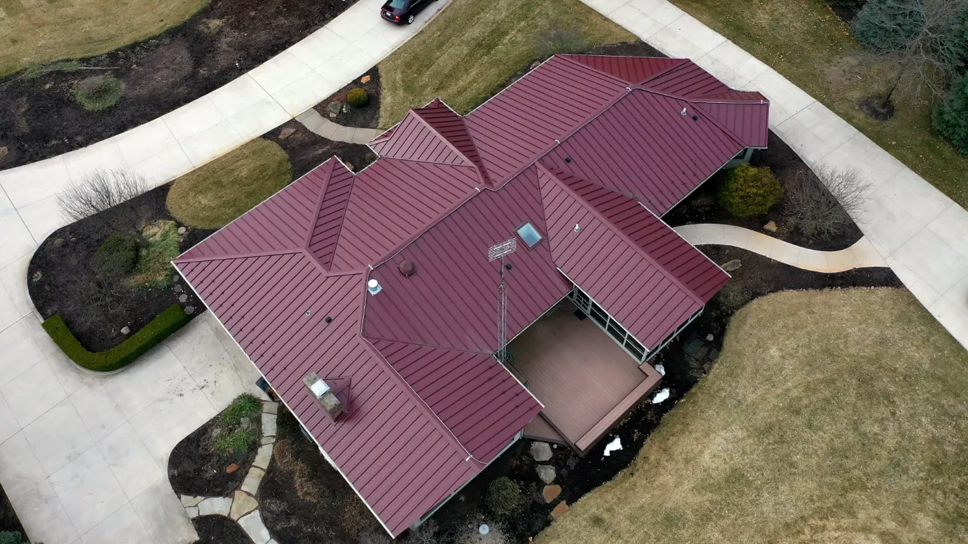 Commercial roof inspection documented in Lebanon